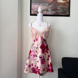 Victoria Secret floral slip dress spring wear